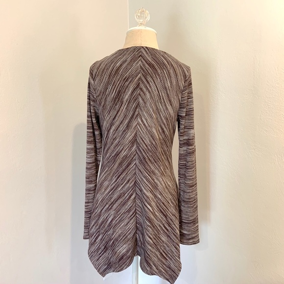 NWOT Knox Rose Heather Brown Swing Sweater - Picture 3 of 5